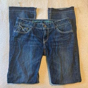 Cruel Denim jeans. Abby Brand.